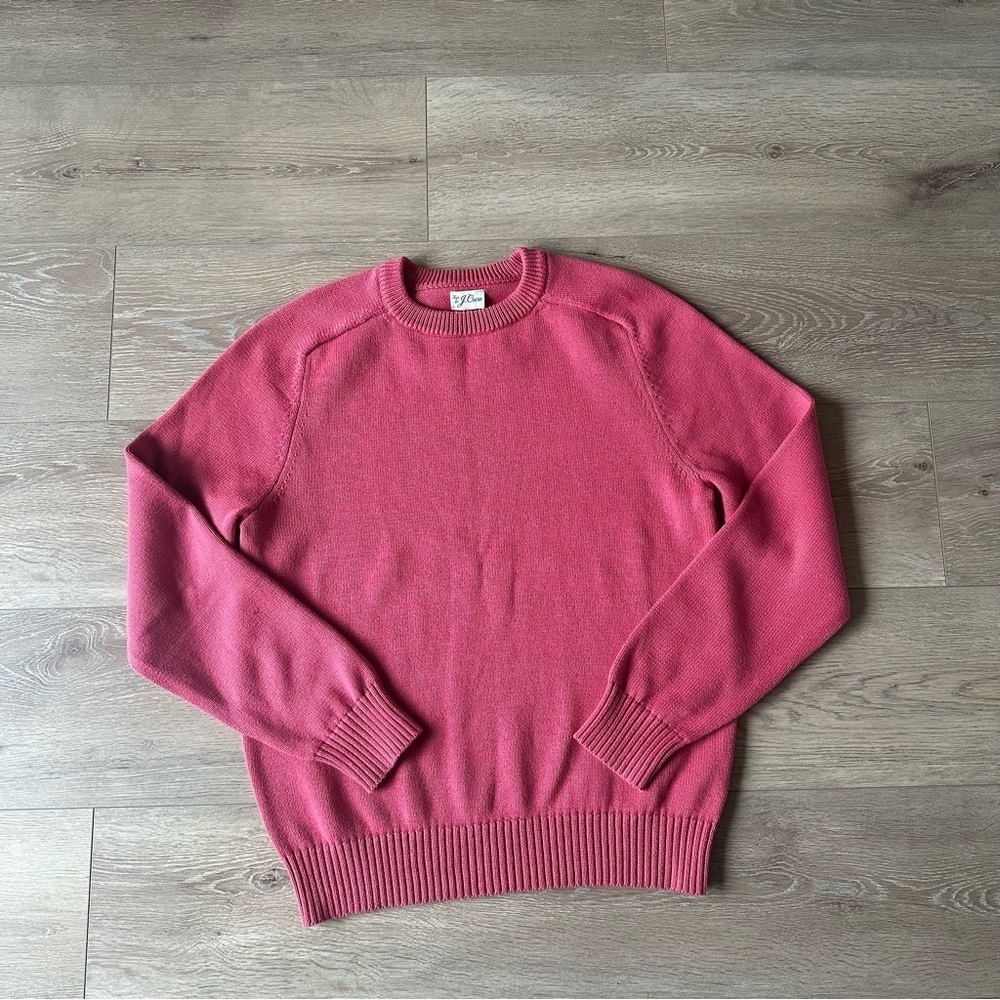 J. Crew 100% Cotton Pink Sweater